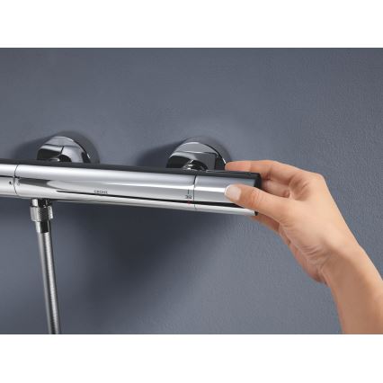 GROHE 34765000-Mitigeur thermostatique de douche GROHTHERM COSMOPOLITAN DN 15 chromé