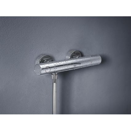 GROHE 34773000 - Mitigeur thermostatique de douche PRECISION GET DN 15, finition chrome brillant