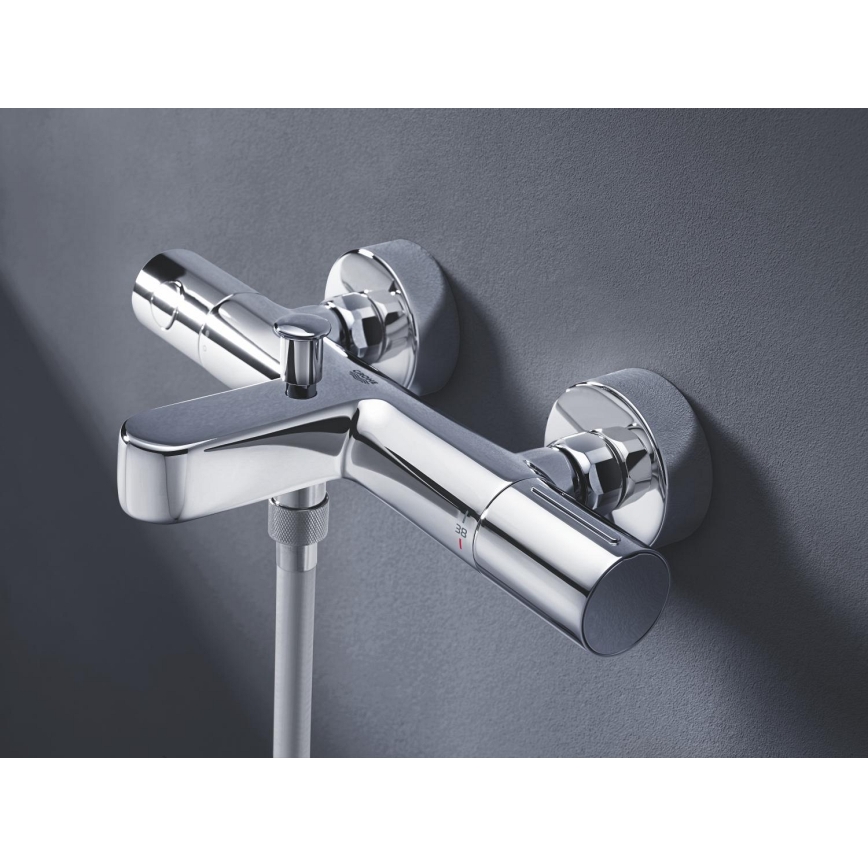 GROHE 34774000 - Mitigeur thermostatique pour baignoire PRECISION GET DN 15 chromé brillant