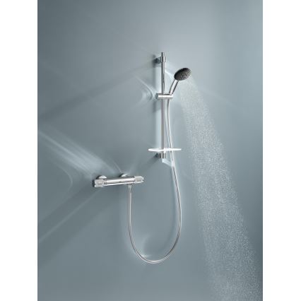 GROHE 34791001 - Ensemble de douche thermostatique PRECISION FEEL 600 mm chromé