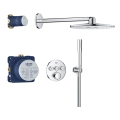 GROHE 34874000 - Système de douche PRECISION SMARTCONTROL 310 mm chrome brillant