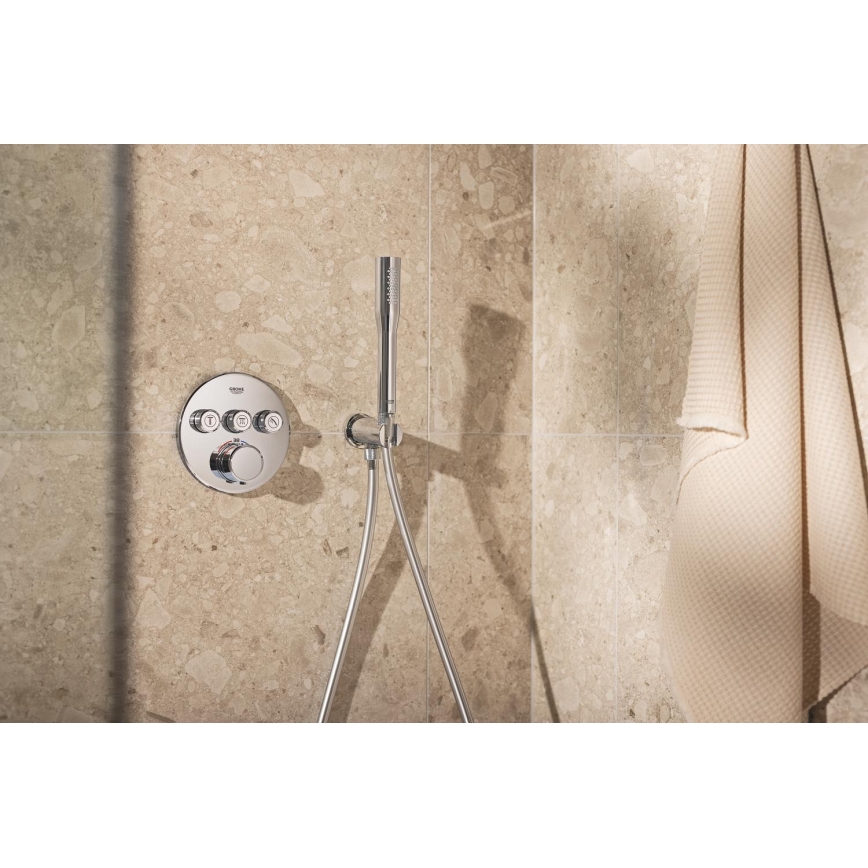GROHE 34874000 - Système de douche PRECISION SMARTCONTROL 310 mm, finition chrome brillant