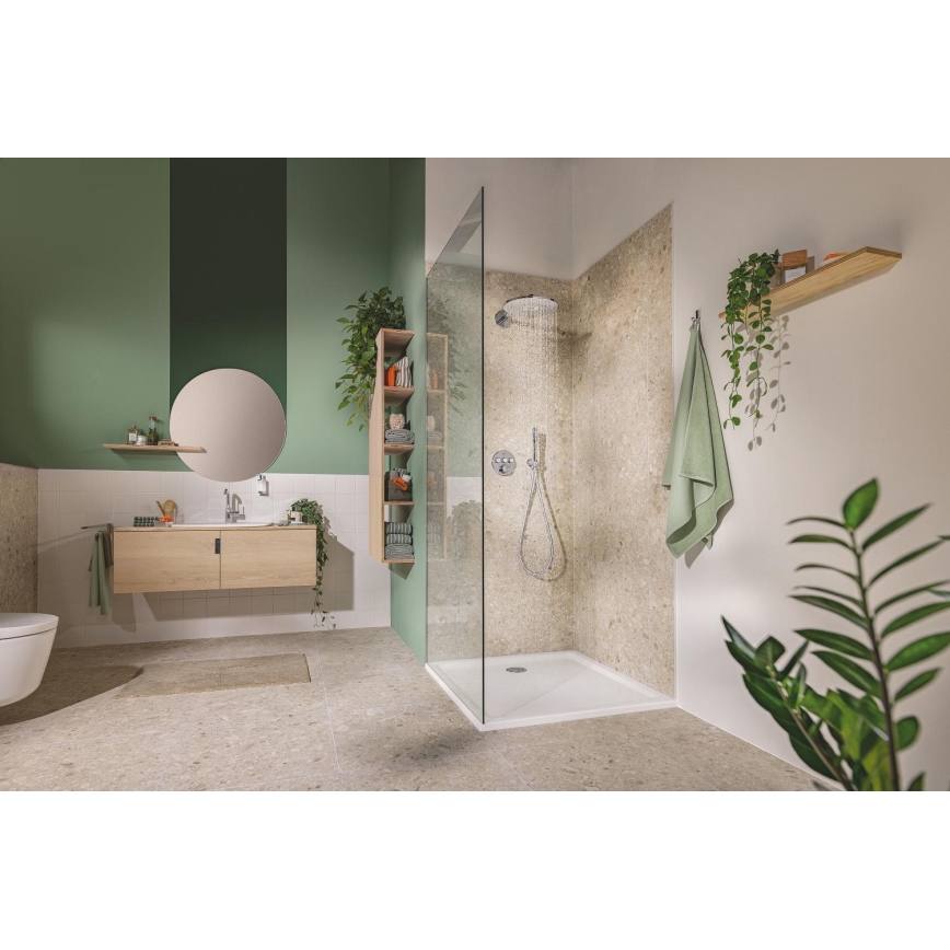 GROHE 34874000 - Système de douche PRECISION SMARTCONTROL 310 mm, finition chrome brillant