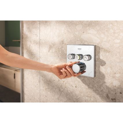 GROHE 34875000 - Système de douche PRECISION SMARTCONTROL 310 mm, chrome brillant