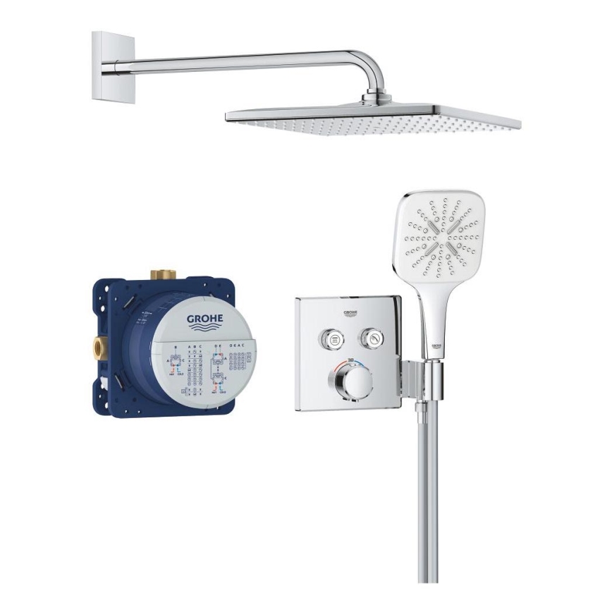 GROHE 34876000 - Système de douche PRECISION SMARTCONTROL 310 × 310 mm chromé