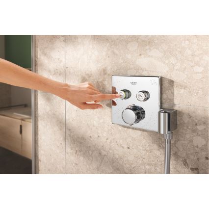 GROHE 34876000 - Système de douche PRECISION SMARTCONTROL 310 × 310 mm chromé