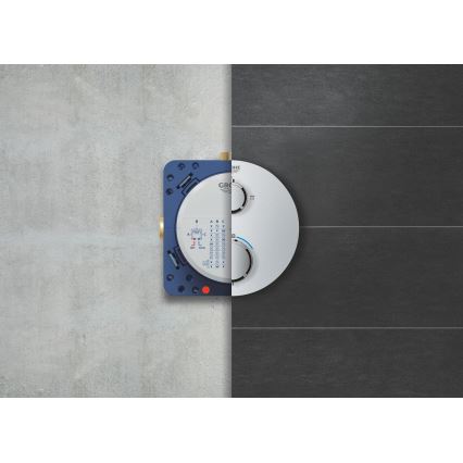 GROHE 34880000 - Ensemble de douche avec mitigeur encastré GROHTHERM SMARTCONTROL chrome brillant