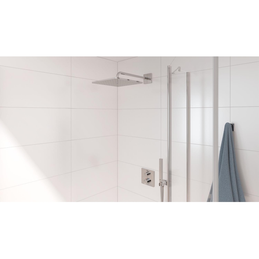 GROHE 34881000 - Système de douche encastré PRECISION 310 × 310 mm, chrome brillant