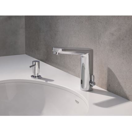 GROHE 36324001 - Mitigeur électronique pour lavabo à capteur infrarouge EUROSMART COSMOPOLITAN E chromé
