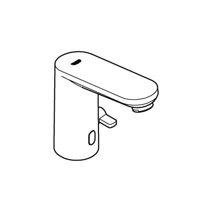 GROHE 36366002 - Mitigeur électronique pour lavabo GET E, chromé brillant