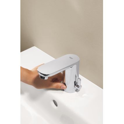 GROHE 36366002 - Mitigeur électronique pour lavabo GET E, chromé brillant
