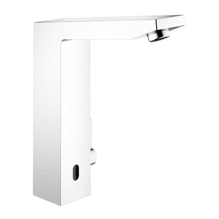 GROHE 36440000 - Mitigeur électronique pour lavabo à capteur infrarouge EUROCUBE E DN 15 chromé