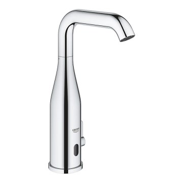GROHE 36445000 - Mitigeur électronique infrarouge pour lavabo ESSENCE E, finition chrome brillant