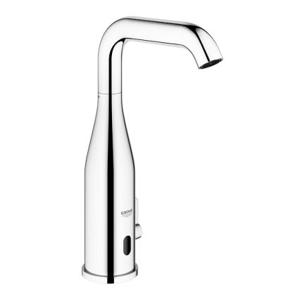 GROHE 36445000 - Mitigeur électronique infrarouge pour lavabo ESSENCE E, finition chrome brillant