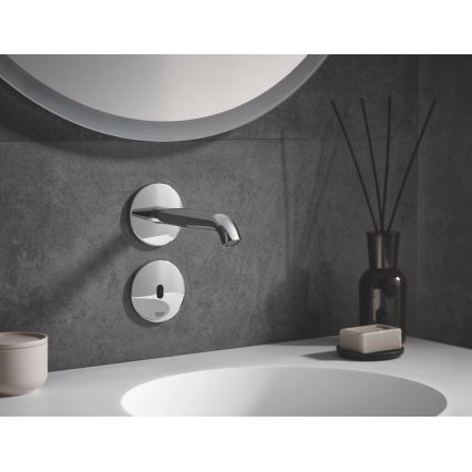 GROHE 36447000 - Robinet électronique à capteur infrarouge ESSENCE E 182 mm, chrome brillant