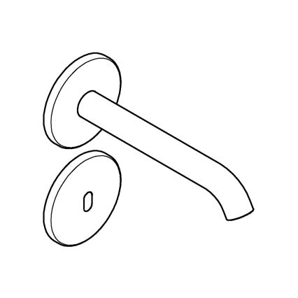 GROHE 36447000 - Robinet électronique infrarouge ESSENCE E 182 mm chromé brillant