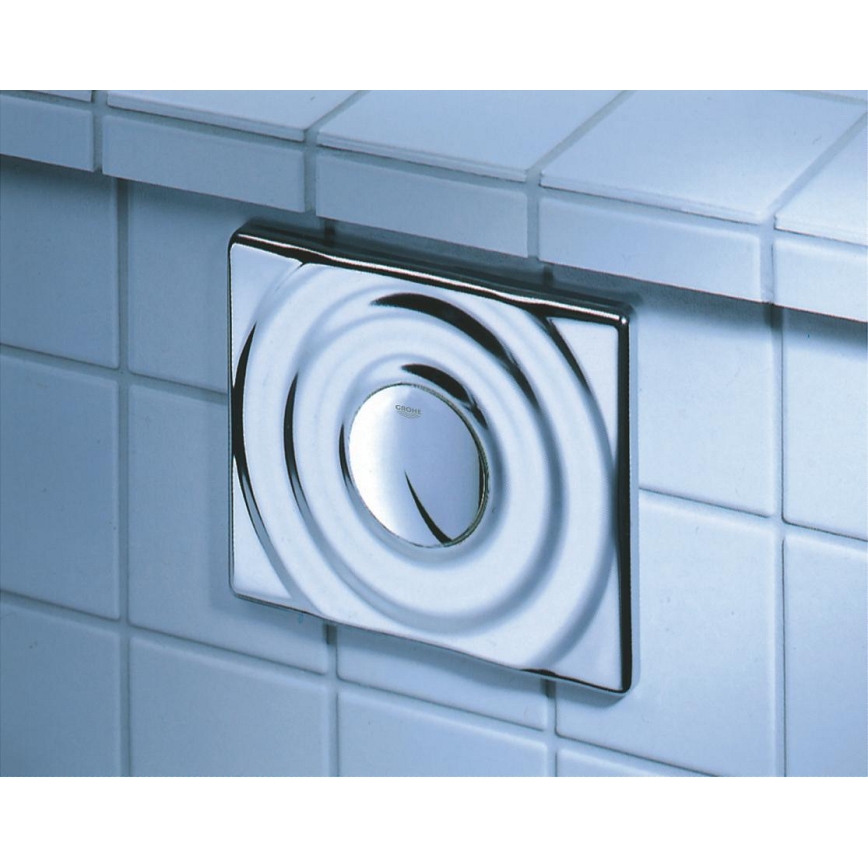 GROHE 37063000 - Plaque de déclenchement SURF 156 × 197 mm chrome brillant