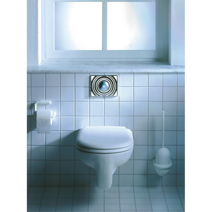 GROHE 37063000 - Plaque de déclenchement SURF 156 × 197 mm chrome brillant
