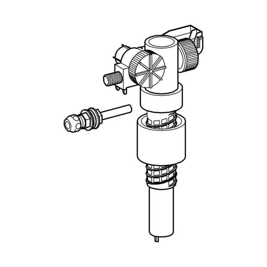 GROHE 37092000 - Vanne de remplissage 38” chrome brillant