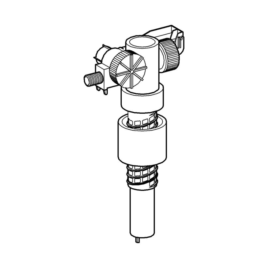 GROHE 37095000 - Vanne de remplissage 38” chrome brillant