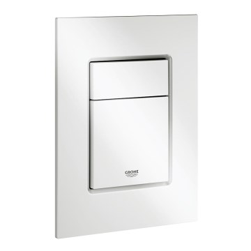 GROHE 37535SH0 - Bouton de chasse d'eau SKATE COSMOPOLITAN S 130 × 172 mm blanc