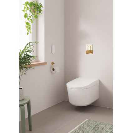 GROHE 37624GL0 - Plaque de commande ARENA COSMOPOLITAN S 130 × 172 mm dorée