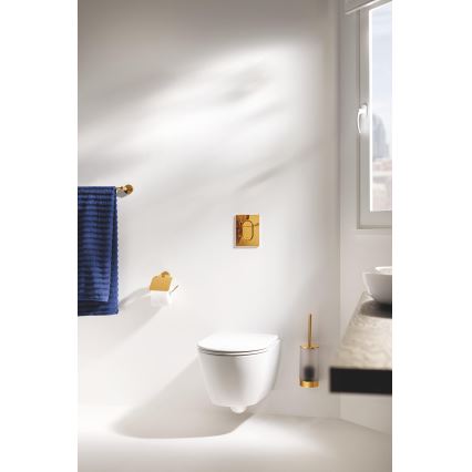 GROHE 37624GL0 - Plaque de commande ARENA COSMOPOLITAN S 130 × 172 mm dorée