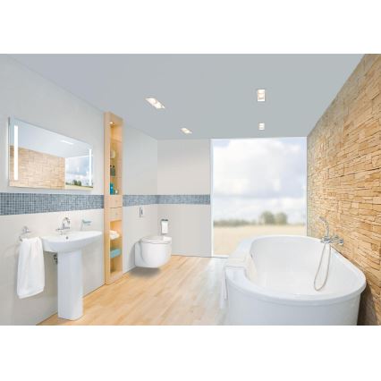 GROHE 38505000 - Plaque de déclenchement SKATE AIR 156 × 197 mm chromé brillant