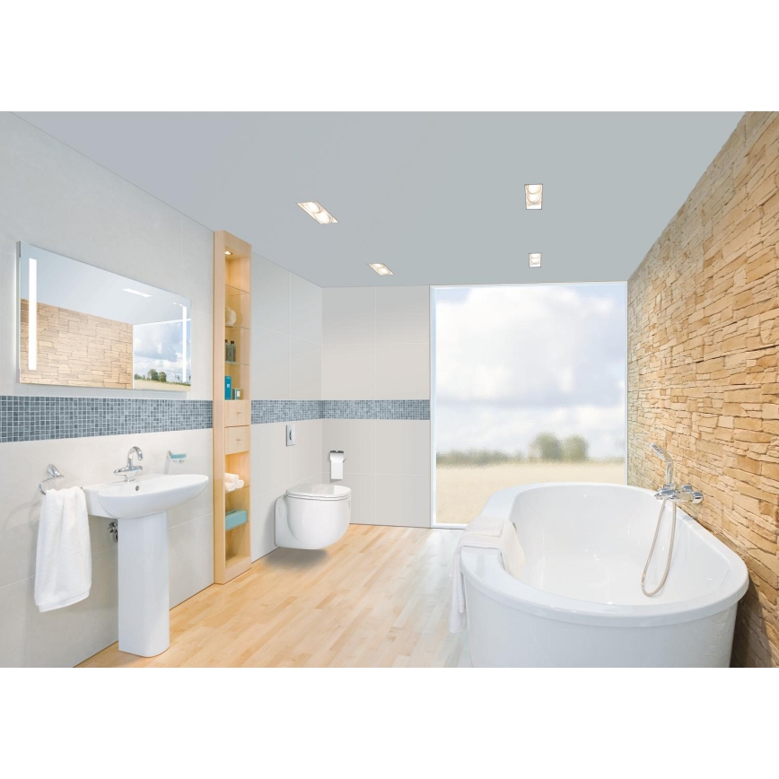 GROHE 38505000 - Plaque de déclenchement SKATE AIR 156 × 197 mm chromé brillant