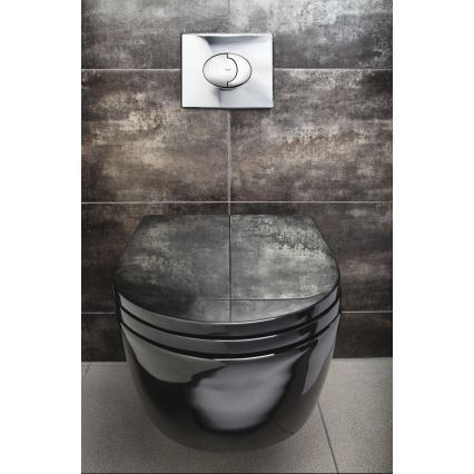GROHE 38506000 - Bouton de chasse d'eau SKATE AIR 156 × 197 mm chromé brillant