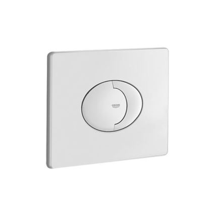 GROHE 38506SH0 - Plaque de déclenchement SKATE AIR 156 × 197 mm blanche