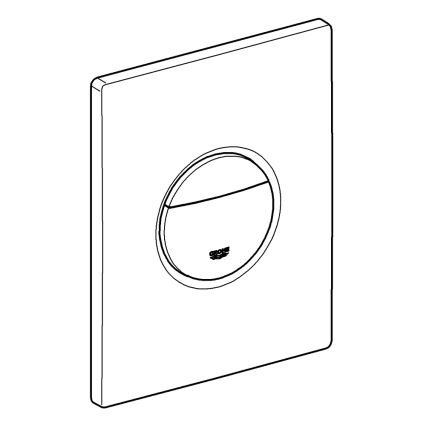 GROHE 38765000 - Plaque de commande NOVA COSMOPOLITAN 156 × 197 mm chromée