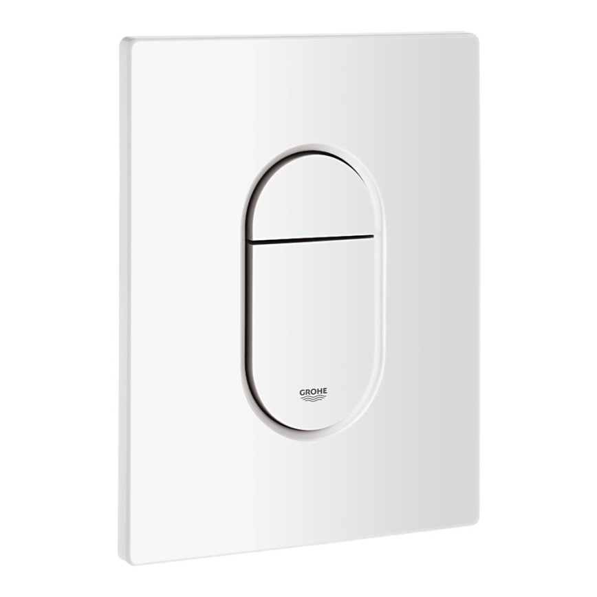GROHE 38844SH0 - Plaque de commande ARENA COSMOPOLITAN 156 × 197 mm blanche