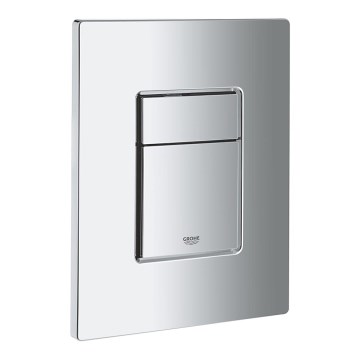 GROHE 38966000 - Bouton de commande EVEN 156 × 197 mm, chrome brillant