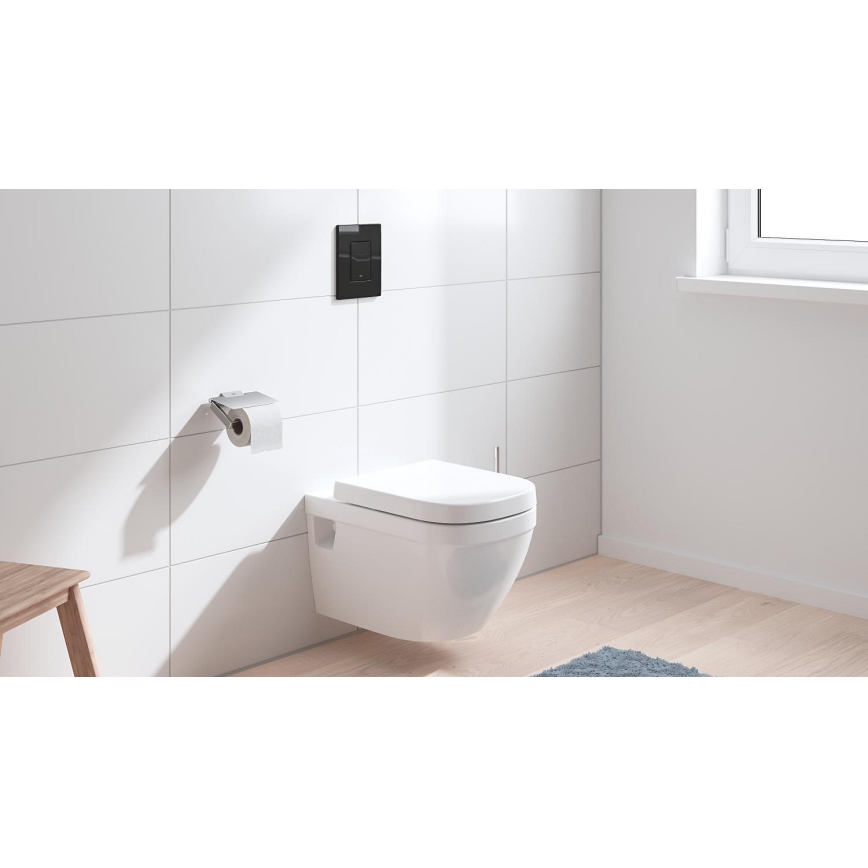 GROHE 38966KV0 - Plaque de commande EVEN 156 × 197 mm noire