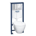 GROHE 39186000 - Ensemble 4 en 1 avec céramique SOLIDO COMPACT 1,13 m