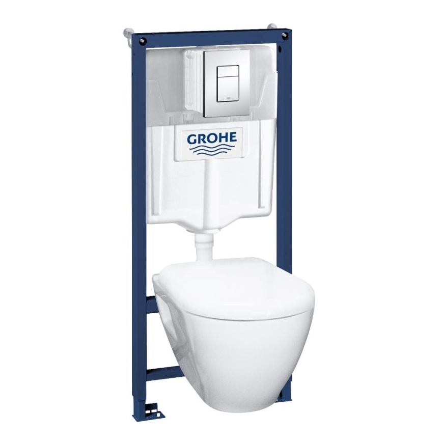 GROHE 39186000 - Ensemble d'installation pré-murale SOLIDO 1,13 m blanc
