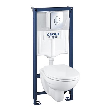 GROHE 39192000 - Ensemble 4 en 1 SOLIDO 1,13 m blanc Duro