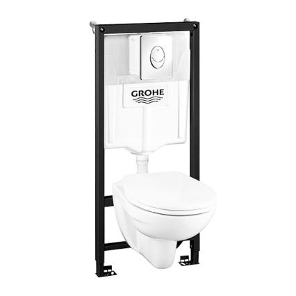 GROHE 39192000 - Ensemble 4 en 1 SOLIDO 1,13 m blanc Duro