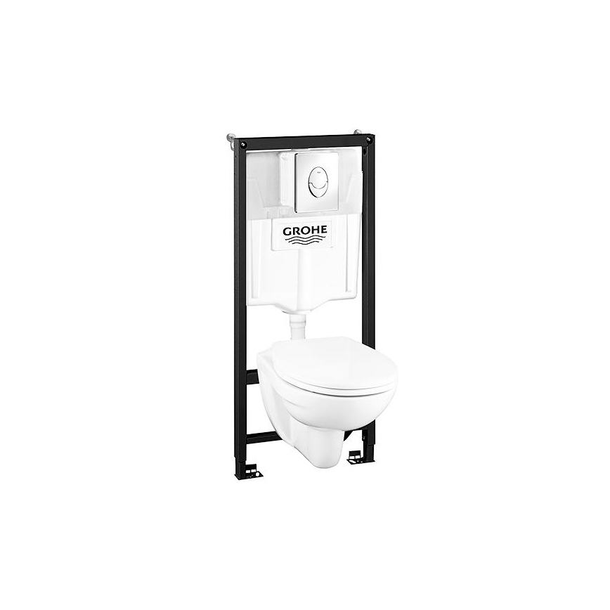 GROHE 39192000 - Ensemble 4 en 1 SOLIDO 1,13 m blanc Duro