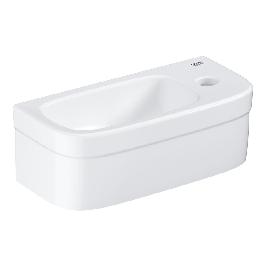 GROHE 39327000 - Lave-mains BAU CERAMIC 370 × 180 mm céramique/blanc