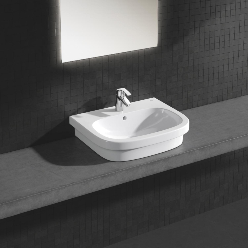 GROHE 39337000 - Lavabo à poser EURO CERAMIC 600 × 480 mm céramique/blanc