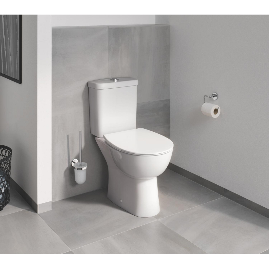 GROHE 39349000 - Lavabo sur pied BAU CERAMIC 356 × 600 × 400 mm céramique/blanc