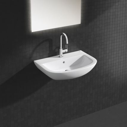 GROHE 39420000 - Lavabo mural BAU CERAMIC 646 × 468 mm céramique/blanc