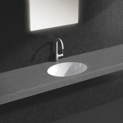 GROHE 39423000 - Lavabo encastré BAU CERAMIC 560 × 420 mm céramique/blanc