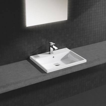 GROHE 3947900H - Lavabo CUBE CERAMIC 600 × 490 mm céramique/blanc