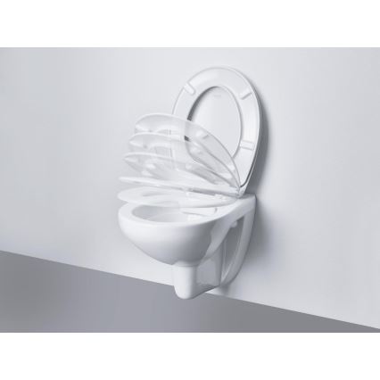 GROHE 39493000 - Abattant WC BAU CERAMIC, blanc durable