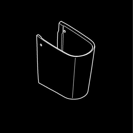 GROHE 39570000 - Demi-colonne ESSENCE 320 × 319 mm céramique/blanc