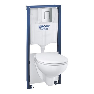 GROHE 39586000 - Ensemble 5 en 1 SOLIDO 1,13 m céramique/blanc