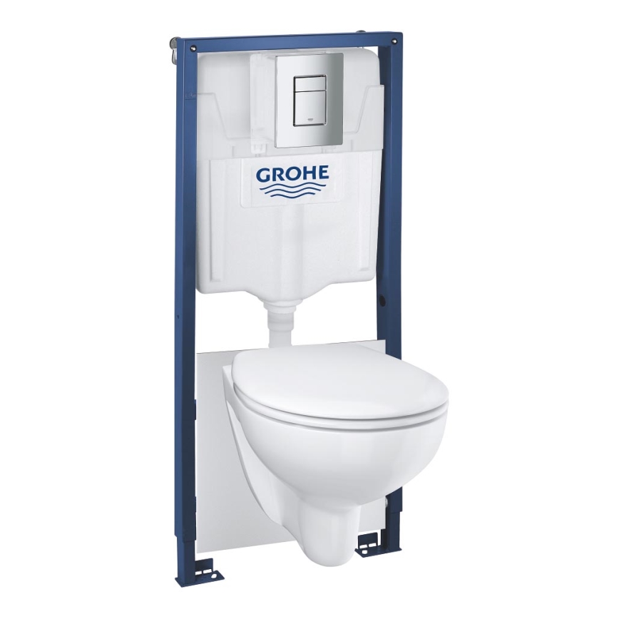 GROHE 39586000 - Ensemble 5 en 1 SOLIDO 1,13 m céramique/blanc
